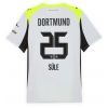 Koszulka piłkarska Borussia Dortmund Niklas Sule #25 Strój wyjazdowy 2025-26 tanio Krótki Rękaw Koszulka piłkarska Borussia Dortmund Niklas Sule #25 Strój wyjazdowy 2025-26 tanio Krótki Rękaw